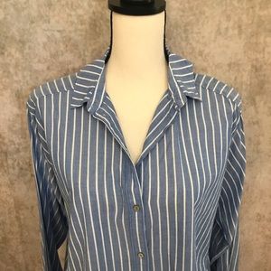H&M Button Up Blouse, size 14